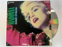 Autograph COA Madonna vinyl