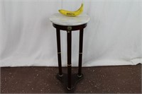 Marble Top Plant Stand