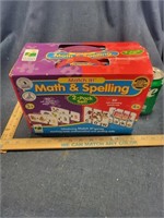 Match It Math & Spelling Learning Game Kit