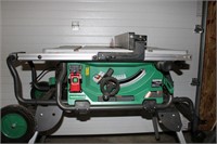 Metabo Hpt 10" Table Saw with Stand