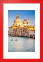 16x24 Red Solid Wood Picture Frame (1 Pack)