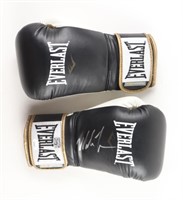 Autographed Mike Tyson Everlast Boxing Glove Pair