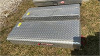 Pair of Side Mount Boxes - Diamond Tread Aluminum