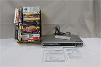 Magnabox DVD recorder with remote & owner's