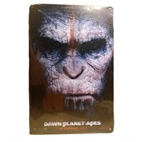 Dawn Of Planet Of Apes Movie poster tin, 8x12,