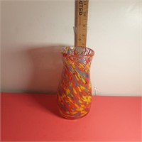 art glass blown vase