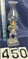 Column Oil lamp