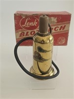 VTG 1930S ART DECO BLOWTORCH BRASS TUBE WITH BOX