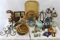 Baskets, Fountain, Vases, Trinket Trays & more