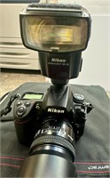 Nikon D700 Camera With Bag and Extra Lenses
