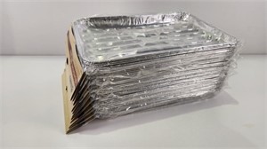 (12) Packs of Aluminum Grill Pans (3 each)