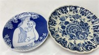 Hand Painted Plates lot