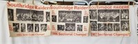 3 Southridge Raiders Posters