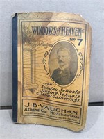 Vintage Windows of Heaven Song Book