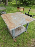 4ft x 4ft Steel Work Table