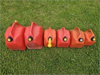 6 x Gas Cans