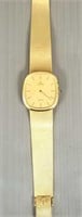 Concord 14k gold men's quartz watch: 56.2g total,