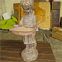 11 INCH CAST IRON FIGURINE