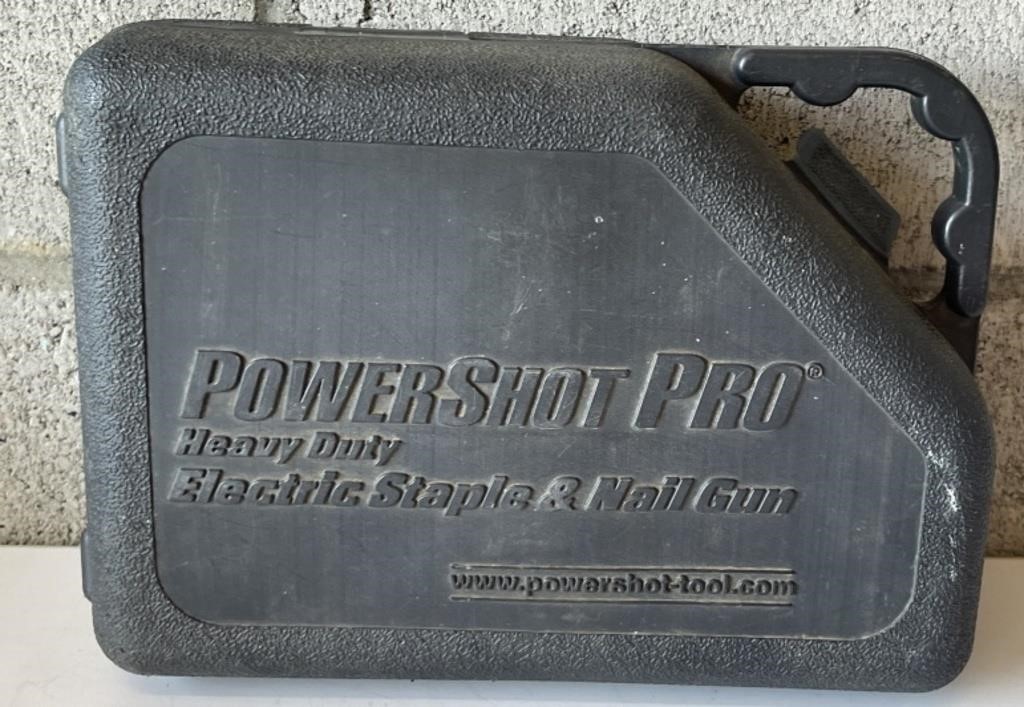 Powershot Pro Electric Staple & Nail Gun