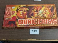 1975 Six Milion Dollar Man Bionic Crisis Game