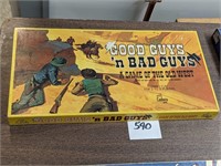 1973 Good Guys 'n Bad Guys Board Game