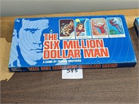 1975 Six Million Dollar Man Board Game