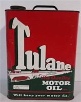 Tulane Motor Oil Can