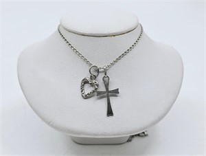 Sterling Silver Pendant and Chain