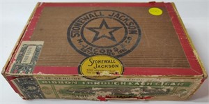 Stonewall Jackson Cigar Box