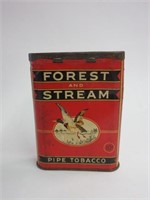 Rare Forest and Stream Pipe Tobacco Tin