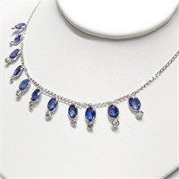 Certified 10K  Natural Blue Sapphire-Ceylon(9.5ct)