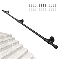 Loyesm Handrail for Indoor Stairs 6.6ft,2 Sections