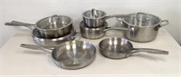 Calphalon Premier Stainless Steel Cookware 12 Pc