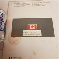 Album de timbres souvenirs 1977