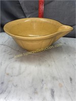Large stoneware batter bowl