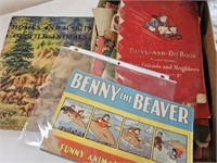 Vintage Kids Books, Illustrations, etc