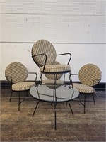 Troy Sunshade Wrought Iron Patio Furniture