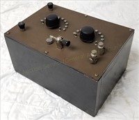 Early Crystal Receiver Radio Set