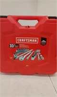 Craftssman 33pc machaincs tool set