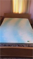 Memory Foam mattress topper 53x75x2. One rip.