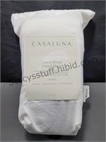 Linen Blend Queen Fitted Sheet