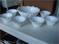 cabbage pattern bowl set