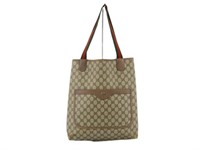 GUCCI GG Sherry Line Tote Bag