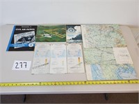Vintage Aeronautical Charts, Pilot's Handbook, Etc