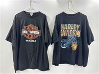 Harley Davidson T-shirts (XXL, XXL)