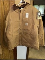 Carhartt lined coat size 52