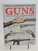 THE ILLUSTRATED BOOK OF GUNS HARDBACK BY DAVID
