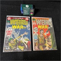 Weird War Tales 4 & 7 DC Bronze Age Joe Kubert Art