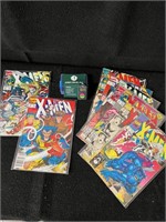 X-men Comic Lot w/ #4 Newsstand Edition