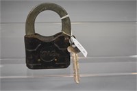 Iron-lever padlock 5" x 3.5" YALE & TOWNE Mfg. Co.